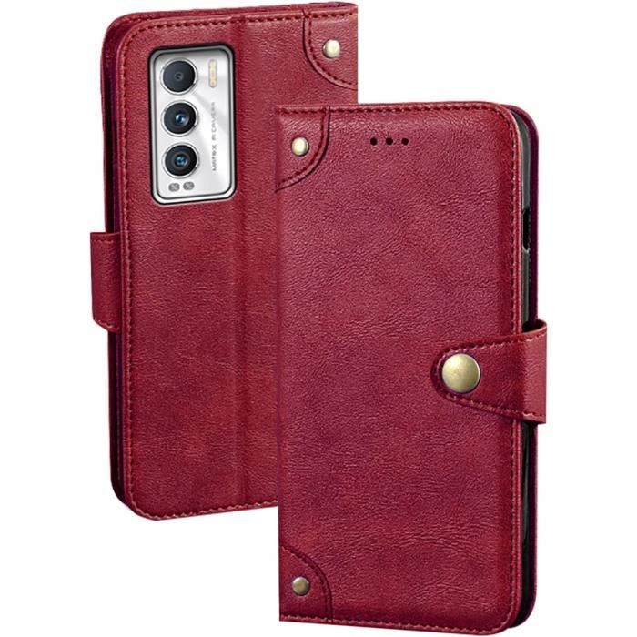 Cover Flip Con Porta Carte Per Realme 8i - Custodia In Pelle Con Supporto E Slot, Antiscivolo, Blu - 2