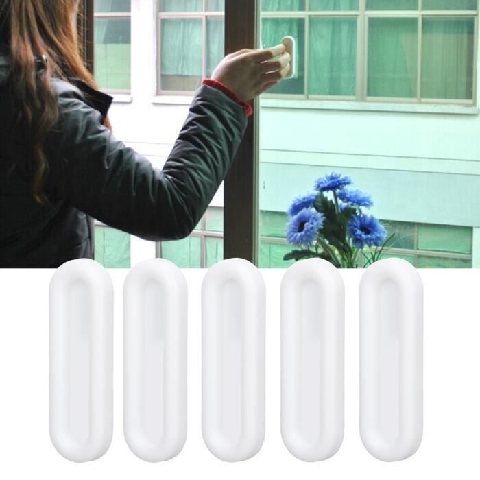 4 Serrures Adhésives Pour Fenêtres Coulissantes – Sécurité Enfant Et Anti-intrusion – Installation Facile Sans Perçage