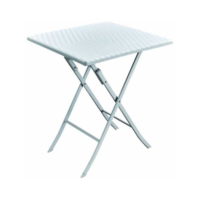 Table compacte et pliable, table pliante ajustable, 76 x 50 x 51-63-74 Table compacte et pliable, table pliante ajustable, 76 x 50 x 51-63-74