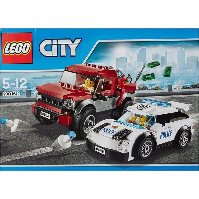 LEGO City 60128 La Course Poursuite Cdiscount Jeux Jouets