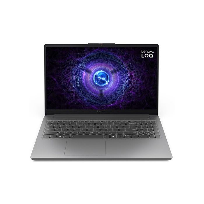PC portable Lenovo Gaming LOQ 15IAX9E 156 FHD 144 Hz Intel® Core™ i5 16 Go RAM 512 Go SSD Nvidia GeForce RTX 4050 Luna Gris