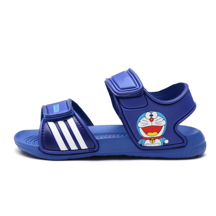 Enfant Sandales Bebe Garcons Fille Dessin Anime Chaussures Pour Enfants Bleu Cdiscount