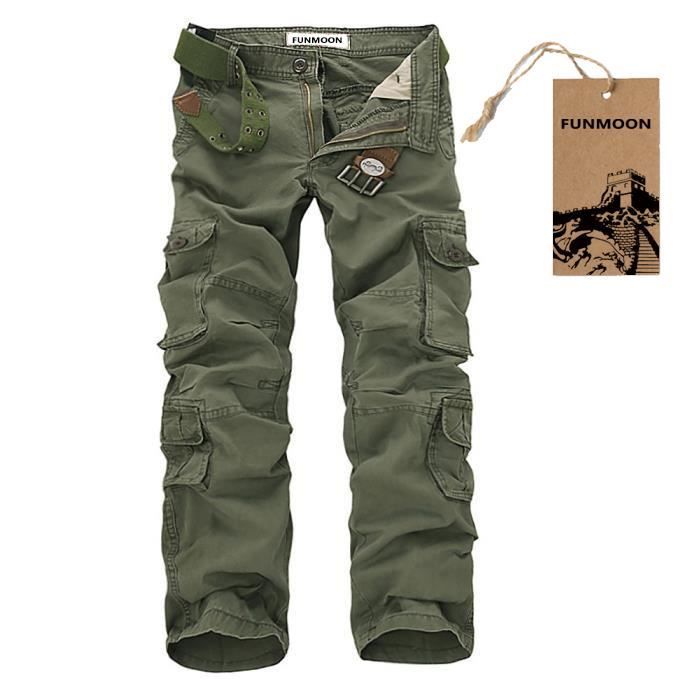 Pantalon 2025 multipoches homme