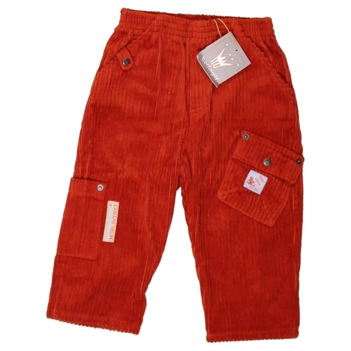 Pantalon Bebe Garcon Berlingot 18 Mois Rouge Hiver Rose Cdiscount Pret A Porter
