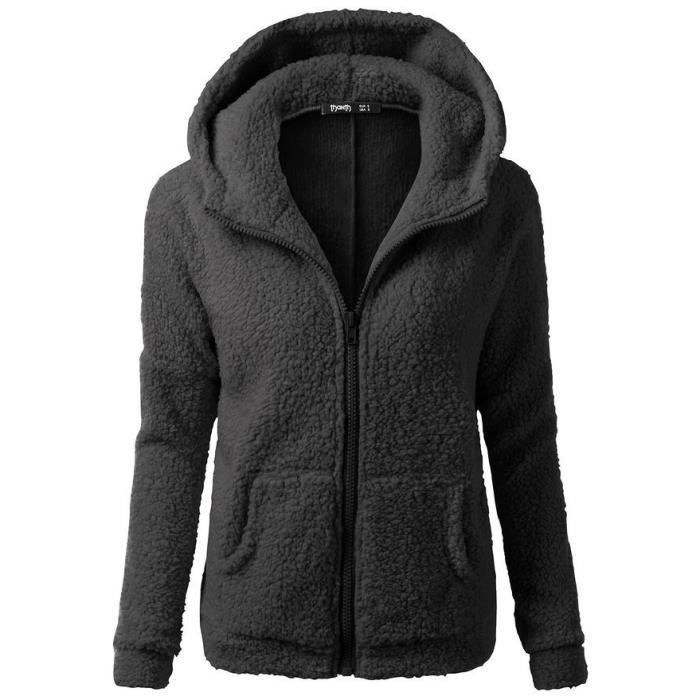 Polaire femme avec capuche store