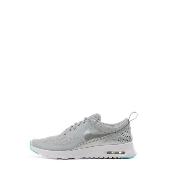 Baskets Junior Nike Air max Thea - Ref. 814444-010 Gris Cdiscount Chaussures