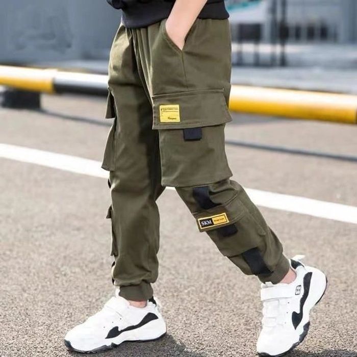 Pantalon cargo ado garçon online