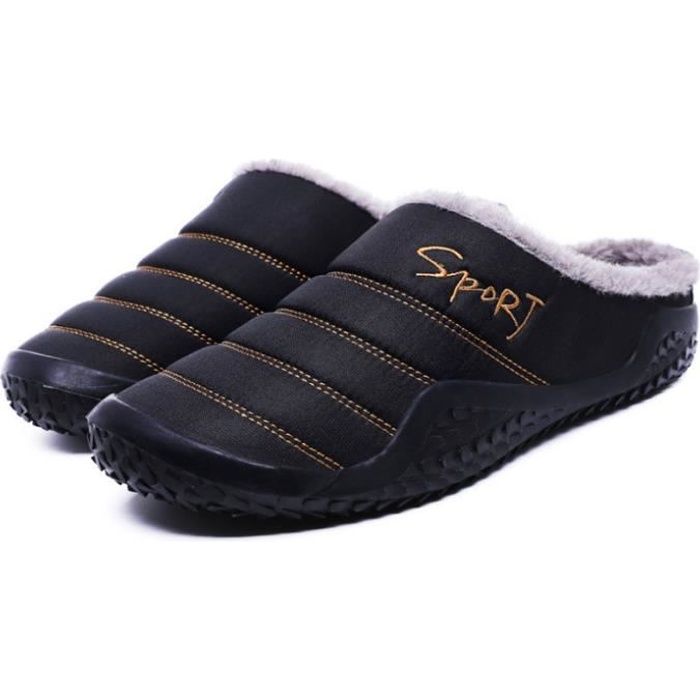 Chausson semelle feutre best sale homme pas cher