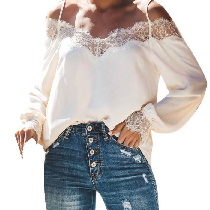 Haut Camisole New Look Noir Et Blanc Fleuri - Taille 8, Occasion Très Bon état