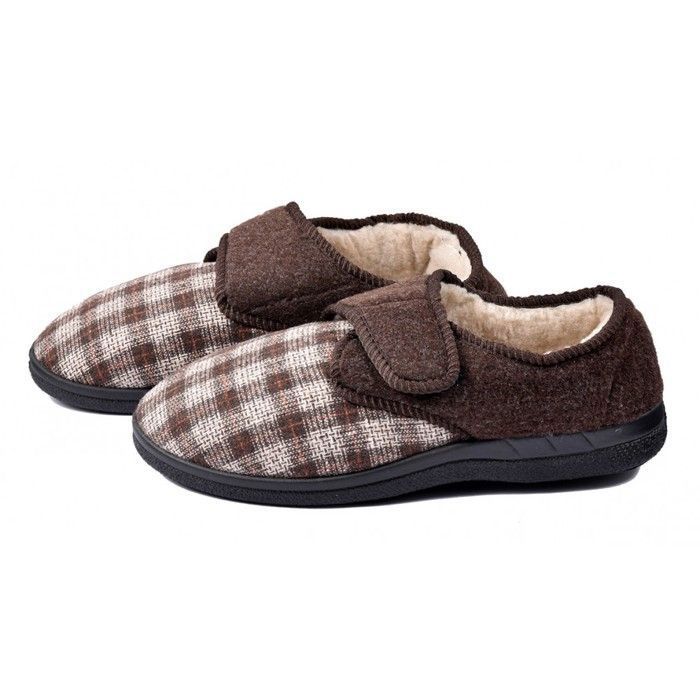 Pantoufle homme avec scratch shop