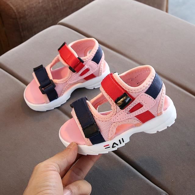 Sandales antid rapantes semelle souple pour enfant et b b pour