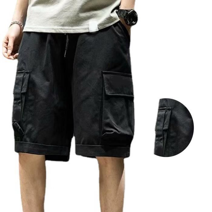 Short En Jean Garçon Été Décontracté – Taille Élastique Réglable, Look Délavé Bleu Clair, Poche Pratique