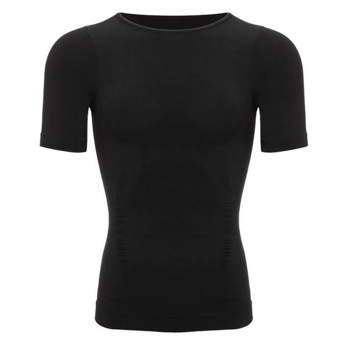 T-shirt Compression Homme - Manches Longues, Respirant, Moulant, Pour Sport Et Musculation - 3
