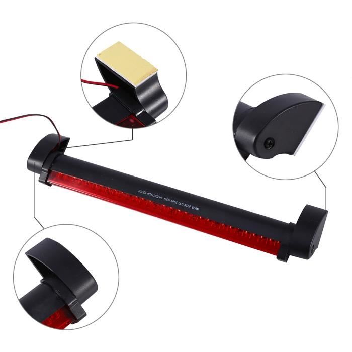 3ème Feu Stop LED Rouge Foncé - Pour Chevrolet Suburban/Tahoe, GMC Yukon, Cadillac Escalade 2021-2024 - Neuf