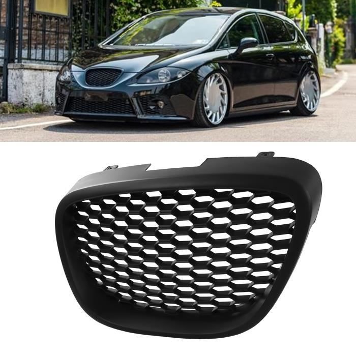 Calandre Avant Noir Nid D'abeilles Sans Logo Pour Opel Insignia Phase 1 (2008-2013) - En ABS à Peindre - 5