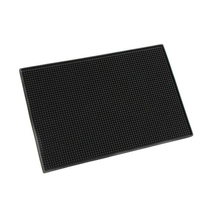 Tapis Silicone Barista - Tapis De Tassage Antidérapant Avec Surface à Boutons - Protection Plan De Travail - Drainant - Passe Lave-vaisselle