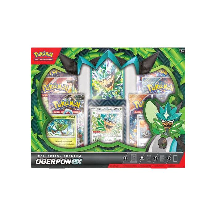 Pokémon JCC – Coffret Dresseur Top Méga Développement : 1 Promo Guardevoir, 9 Boosters, Accessoires Premium