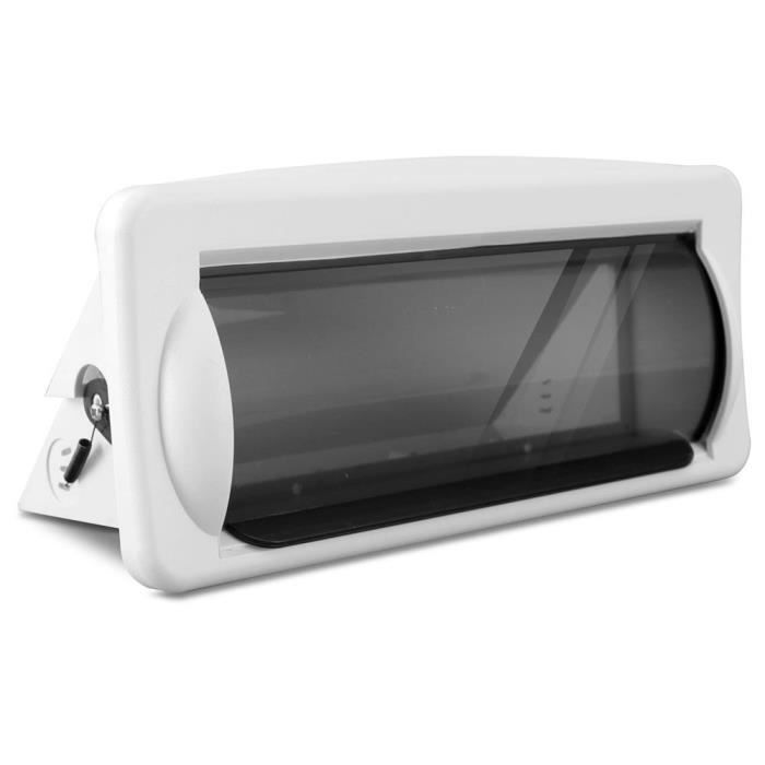 Boîtier Étanche PYLE PLMRCW3 Pour Autoradio Marin - Protection Eau/UV Pour Bateau