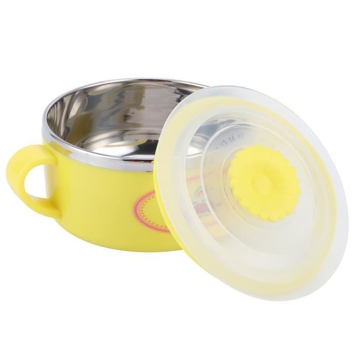 LÄSSIG Bol Enfant Happy Rascals Smile Sky Blue - Vaisselle Sans BPA Micro-ondes Et Lave-vaisselle
