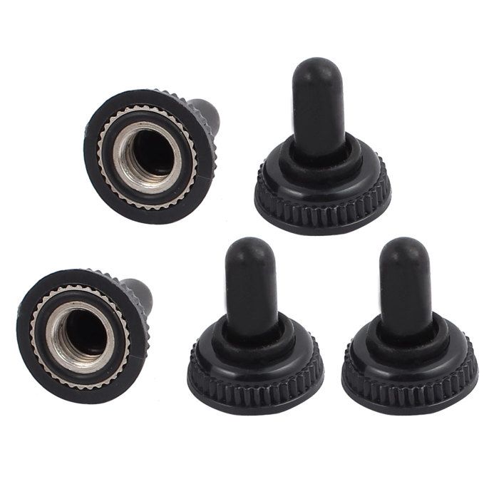 sourcing map Lot de 50 capuchons de protection en caoutchouc pour
