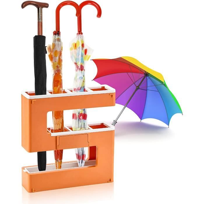 Porte-parapluie Transparent étanche - Seau De Rangement Pour Entrée, Bureau, Parapluies Et Cannes - 4