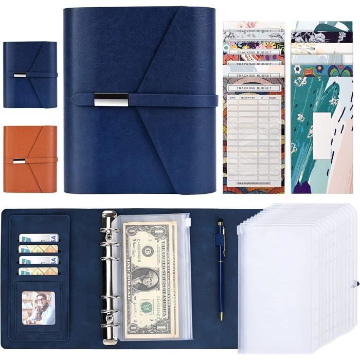 Classeur Budget Avec 12 Enveloppes - Organisation Des Finances - Blanc