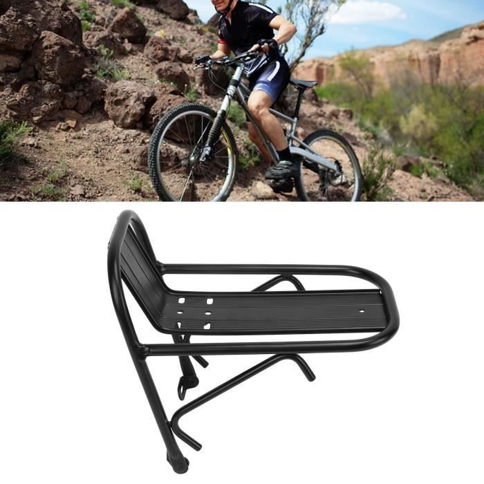 SURENHAP Porte-bagages pour vélo SURENHAP Porte-bagages avant pour vélo en alliage d'aluminium Porte-bagages sport porte-bagages