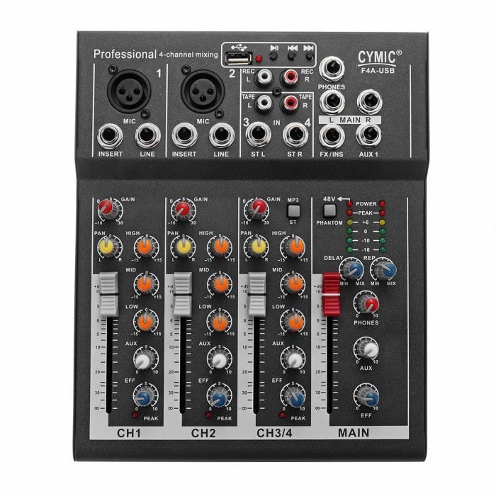 Table De Mixage Avec Effets Achat Vente Pas Cher