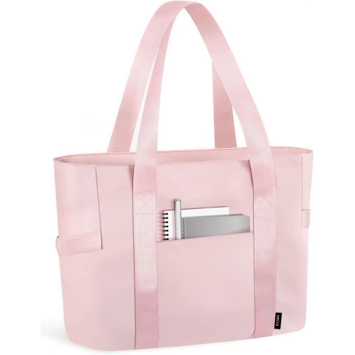 Sac Fourre-tout Femme En Velours Côtelé - Grande Capacité 35x14x30cm, Poches Multiples, Idéal Quotidien/voyage - 12