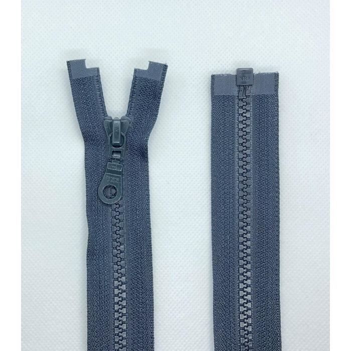 Ykk Fermeture Éclair En Plastique, Dents N° 5, Moyennement Divisible, (158 Bleu Foncé, 68 Cm