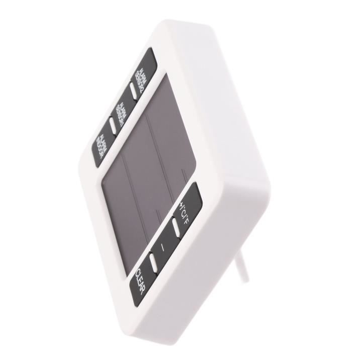 Thermomètre Numérique LCD Avec Sonde - Affichage Fahrenheit & Celsius, Neuf, Marque AiLi