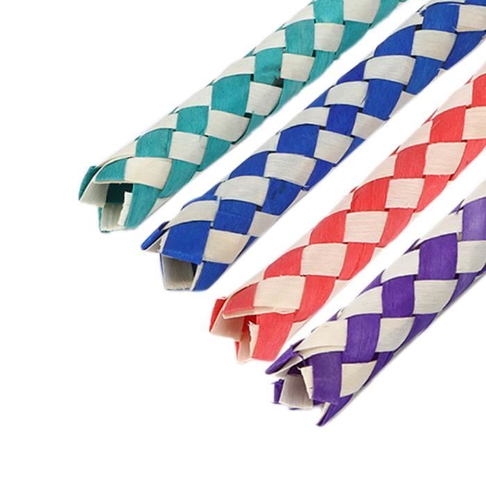 Lot De 4 Pièges à Doigts En Fibres De Bambou, Production En Plastique, Piège à Doigts Chinois, Piège à Doigts Pour Enfants, Jouet Amusant Pour