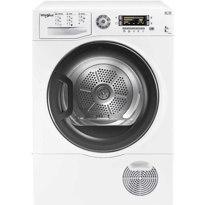 Photo de whirlpool-dely8000-seche-linge-8-kg-sechage-condensation-classe-b