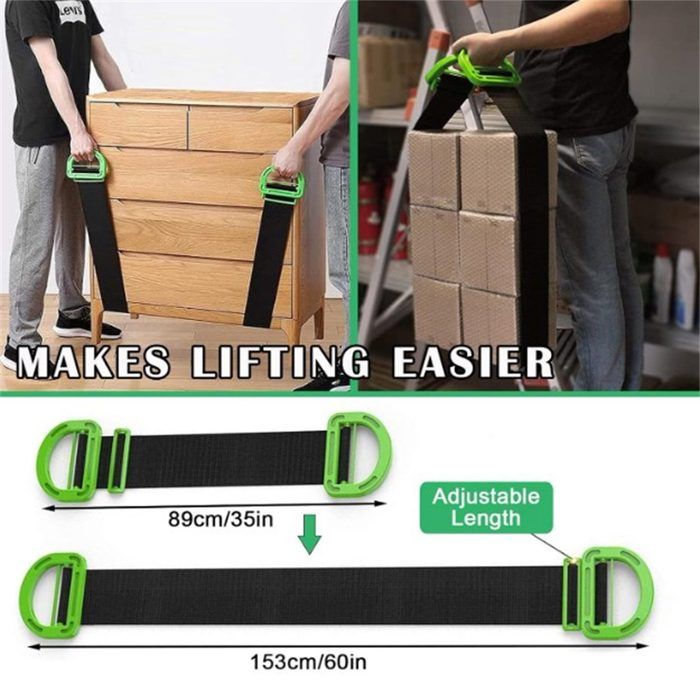 Sangle de levage 4M 2T, sangle de levage à Double œil renforcée en