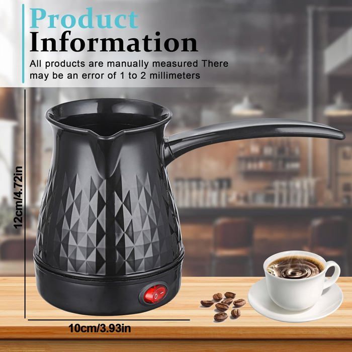 Turc De Café En Métal Avec Poignée Cafetière Turque Pour Faire Du Café