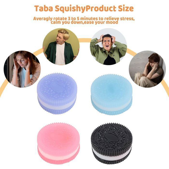 Anboor Mango Squishies Jouet à presser pour soulager le stress et soulager le stress Anboor Mango Squishies Jouet à presser pour soulager le stress et soulager le stress