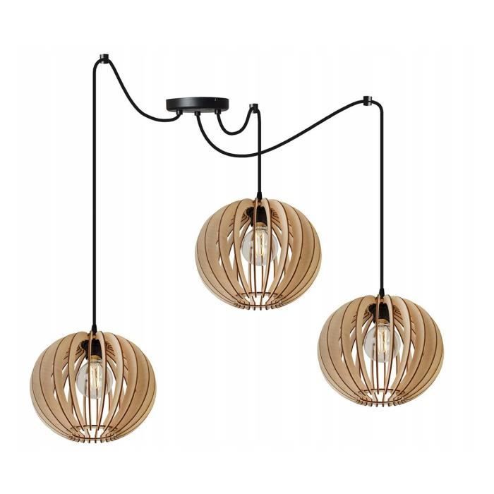 Light-Home Abat Jour Suspension Luminaire Lustre Araignée - en Metal et ...