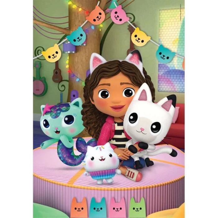 Puzzle Gabby's Dollhouse 3x48 - Clementoni - Dessins animés et BD ...