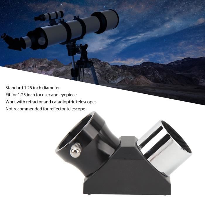 Miroir diagonal zénith de 1,25 pouces à 90 degrés pour télescopes — free download