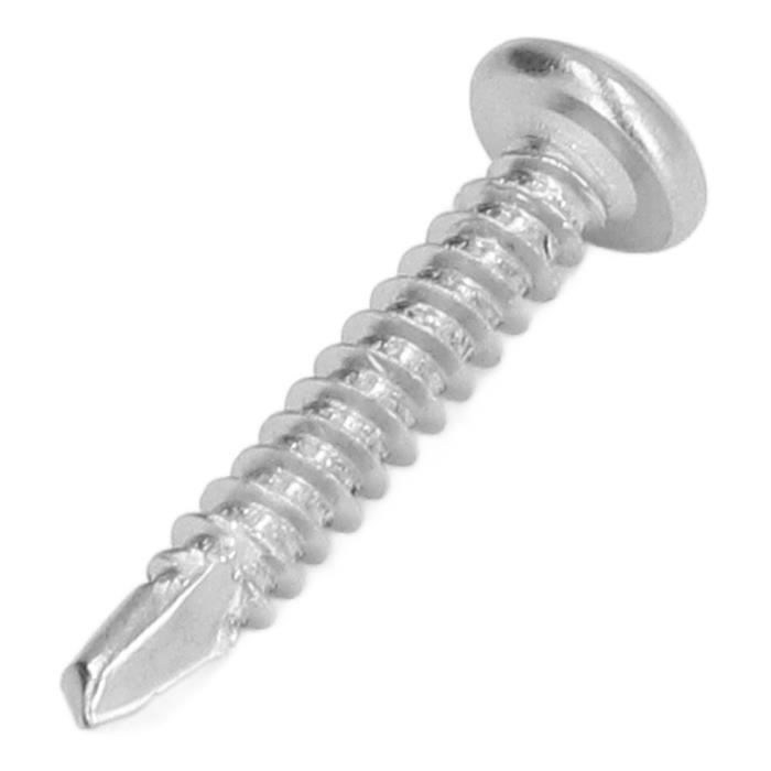 Vis Autoperceuses Inox M4.2 Tête Cruciforme 51mm – Lot De 20, Solides Et Pratiques
