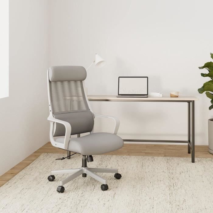 Chaise de Bureau Ergonomique sans Accoudoirs - Réglable en Hauteur Chaise de Bureau Ergonomique sans Accoudoirs - Réglable en Hauteur
