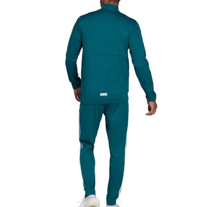 Survetement adidas vert online homme