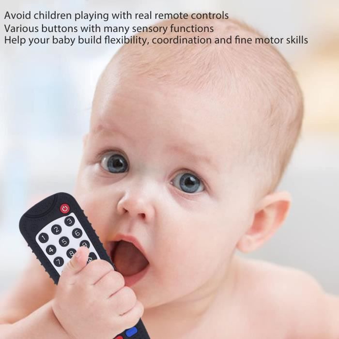 SURENHAP Jouet de dentition télécommandé pour bébé Jouet de dentition en  Silicone souple pour bébé, puericulture jouet - Cdiscount Puériculture &  Eveil bébé