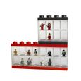 Vitrine LEGO 8 figurines - Empilable - Noir-2