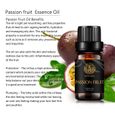 2-Pack 10ml Passion Fruit Huile essentielle, huiles d’aromathérapie pour diffuseur, massage, savon, fabrication de bougie-2