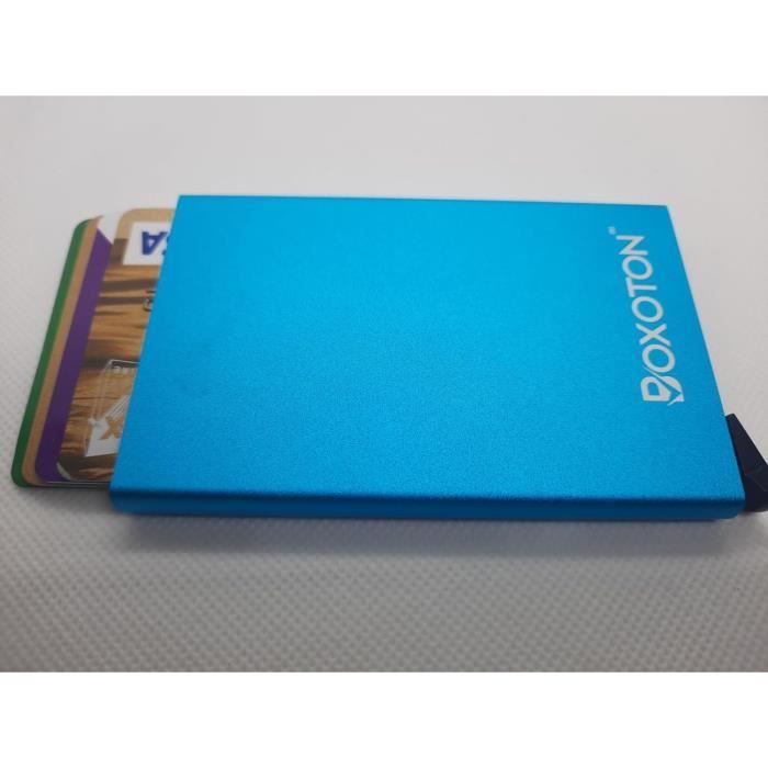 Porte cartes Rfid en cuir anti piratage carte bleue Ohmycosh