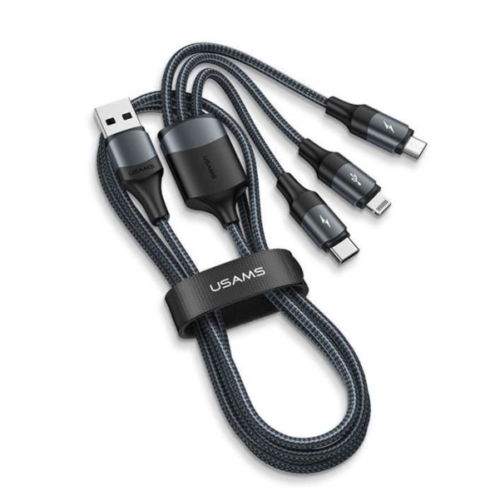 CHARGEUR SECTEUR USB 1A Smartphone Téléphone + Câble micro-USB