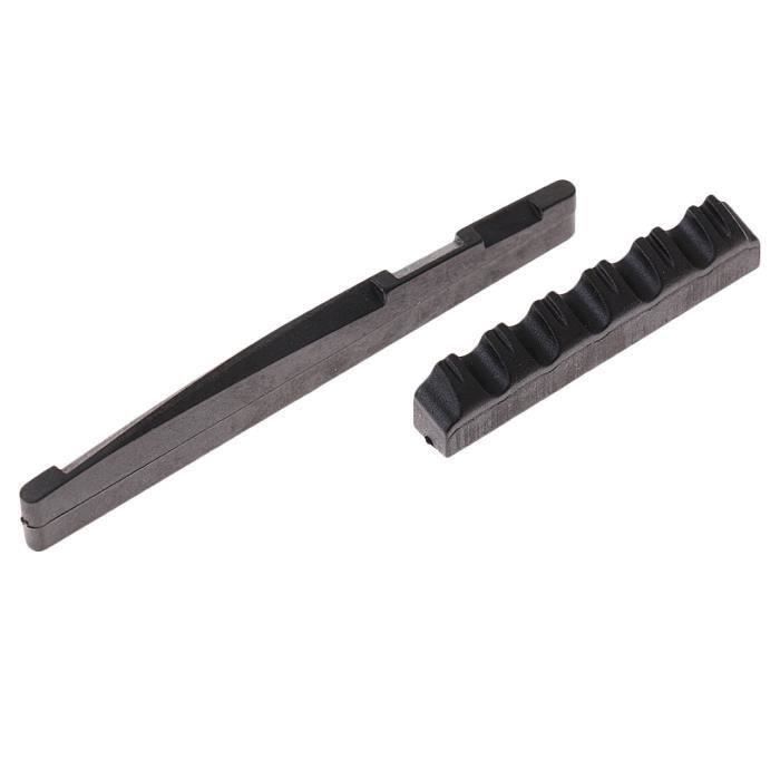 Lot De 2 Sillets Chevalet Plastique Beige Pour Guitare Classique - TAMOSH