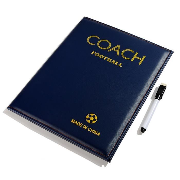 Tableau Tactique Football - Entraîneur - Magnétique - Portable - Stylo