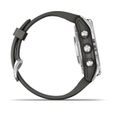 GARMIN - Fenix 7S Pro Solar Edition - Montre connectée à haute performance - Acier, Silver avec bracelet gris-3